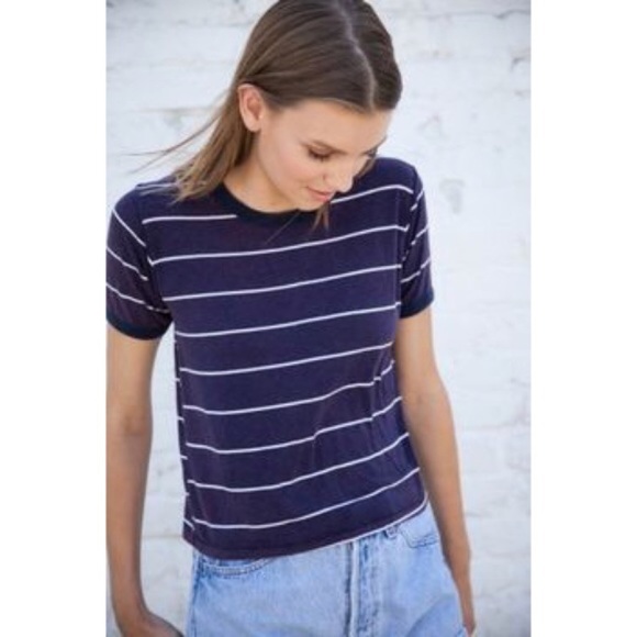 Brandy Melville Tops - brandy melville striped top